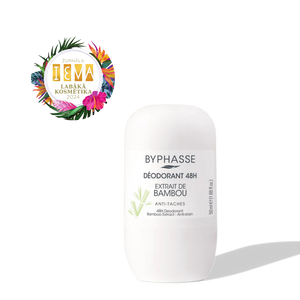 Byphasse 48h deodorant Bamboo Extract (roll-on), 50ml