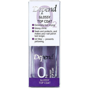 O2 Glossy Top Coat 11ml - Depend