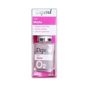 O2 Matte Top Coat 11ml - Depend